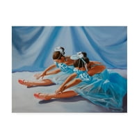 Zaštitni znak likovna umjetnost 'baletna plava' platna umjetnost Paul Walsh
