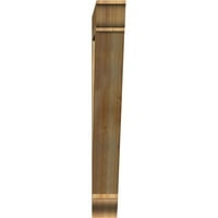 Ekena Millwork 6 W 44 D 48 H Tradicionalna tradicionalna gruba gruba, zapadnjački crveni cedar