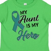 Poklon za svijest o raku jajnika u obliku majice za dječaka ili djevojčicu
