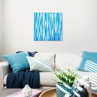 Wynwood Studio Sažetak Modern Canvas Art - Okomiti valovi, zidna umjetnost za dnevnu sobu, spavaću sobu i kupaonicu,