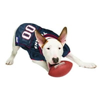 Kućni ljubimci prvi NFL Houston TexanScens Mesh Jersey za pse i mačke - Veliki