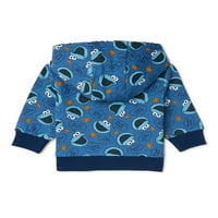 Cookie Monster Boys Boys Fleece Hoodie & Joggers, 3-PC. Set odjeće, veličine 0 3m-24m