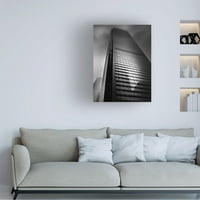 Brian Carson 'u centru Toronta Fogfest No 34' Canvas Art