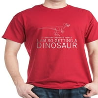 Cafepress - Povijest ponavlja majicu dinosaura - pamučna majica