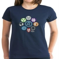 CAFEPRESS - Avengers Icons Icons Tamna majica - Ženska tamna majica