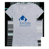 520-216-908-Ženska majica s printom Sveučilišta Eastern Illinois, Heather siva-izuzetno velike veličine