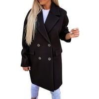Ženske jakne za žene, žensko jesensko / zimsko odijelo, tanki kaput s ovratnikom, jakna s kaputom, Ženski casual