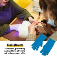 Zaštitne rukavice, UV rukavice za nokte rukavice za zaštitu od sunca, prozračne udobne Anti-UV rukavice za umjetnost