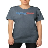 Rolling Stone Ženski juniorsi Americana Logo s kratkim rukavima grafički majica