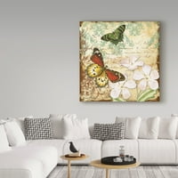 Zaštitni znak likovne umjetnosti 'Inspirativni leptiri 2' platno umjetnost Jean Plout