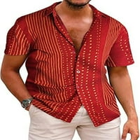 Muške ljetne košulje, vrhovi s reverom, majica kratkih rukava, Casual bluza, jednoredna majica, stil - - - - -