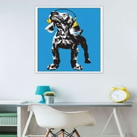 Kit Kimberlin - štene-Moderni Poster u stilu pop art Veimaraner, 22.375 34