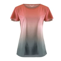 Ženske košulje labave print Print Veliki kratki rukavi labavi 3D print majica s kratkim rukavima za žene