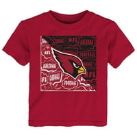 T-shirt Arizona Cardinals za male dječake SS 9K1T1FGN 2T