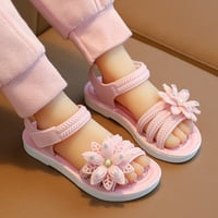 Cipele za malu djecu ljetna novost mekani potplat neklizajuće udobne modne cipele princeze sandale s mašnom