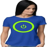 Ženska igračka majica s gumbom za uključivanje