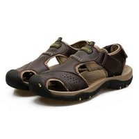 Floleo muške cipele bavi se SummerOutdoor kožom bez klizanja sandala za borbu protiv plaže protiv kovanja i protiv