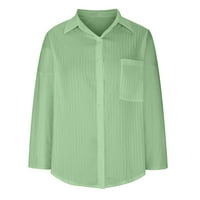 Rasprodaja ženskih ljetnih majica u A-listi, ženske Ležerne jednobojne majice s ovratnikom