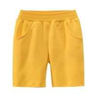 Za djevojčice i dječake, dječje sportske casual kratke hlače, modne teretne hlače za plažu veličine 130