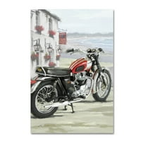 Zaštitni znak likovna umjetnost 'Motocikl II' platno umjetnost MacNeil Studio