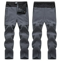 Muške planinarske hlače u boji označene bojama, ljetne rastezljive prozračne sportske hlače Na otvorenom, duge