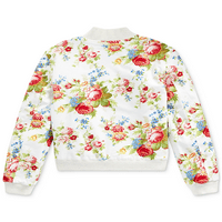Polo Ralph Lauren White Multi Girls Reverzibilna proljetna jakna Oxford, US 6x