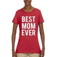 Divlji Bobbi, najbolji poklon za mamu za Majčin dan, Majčin dan, ženska grafička majica, crvena, velika