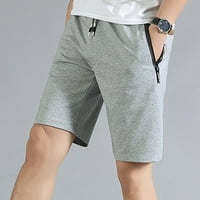 Muške sportske kratke hlače Brzo suhe lagane kratke hlače za trčanje s džepovima s patentnim zatvaračem
