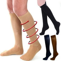 Ležerne kompresijske čarape do bedara, čarape za proširene vene, najlonske čarape za ublažavanje bolova u stopalima