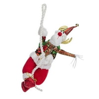Dekoracija božićnih ukrasa Božićni obojeni drveni ukrasi Kreativni desktop ukras Djeda Mraza