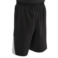 Reverzibilne košarkaške kratke hlače, mlade male, tamnoplave i bijele