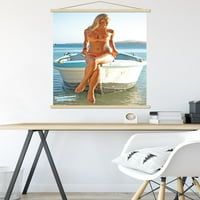 Sports Illustrated: SwimCuit Edition - Genevieve Morton Wall Poster s magnetskim okvirom, 22.375 34