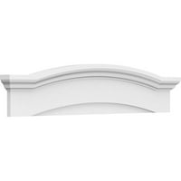 Ekena Millwork 38 W 10-1 2 H 2-3 4 P obrve arhitektonskog stupnja PVC pediment