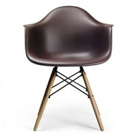 Moderna klasična stolica za blagovanje u Dijonu - set od 2 stolice