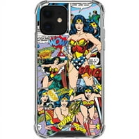 Skinit DC Comics Wonder Woman Comic Blast iPhone Mini Clear Canse