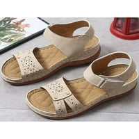 Wazshop žene sandale šuplje ravne sandale otvoreni nožni prst casual cipele lagane ljetne cipele dame magnetske