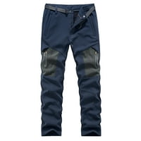 ; / Novi dolasci, muške hlače za trčanje s ravnim nogavicama s džepom s patentnim zatvaračem, Ležerne hlače za