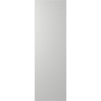Ekena Millwork 12 W 27 H TRUE FIT PVC dijagonalni sloj moderni stil Fiksni nosači, hailstorm siva