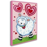 Zaštitni znak likovna umjetnost Valentine Lamb Canvas Art by Jennifer Nilsson