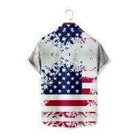 - Majica Bez rukava za Dan neovisnosti 4. srpnja za muškarce, muška majica kratkih rukava s printom od 3 a, Muške