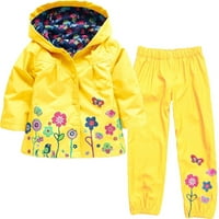 Dadaria Dječaci Djevojke Odjeća za novorođenčad zima 18m-5y Dječja jakna od vjetrobranskog kabana kaputa kaputasti