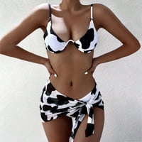 Ženski dvodijelni Bikini Set za plažu s printom, Bikini vrući kupaći kostimi, Bikini Set