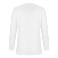 Rasprodaja ženskih modnih Casual majica s printom suncokreta od tri četvrtine majica s bluzom