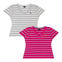 S. Polo Assn. Ženski majica s V-izrezom s kratkim rukavima