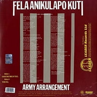 Fela Kuti-vojni aranžman-vinil