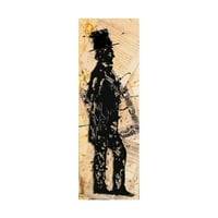 Zaštitni znak likovne umjetnosti ljudi platno umjetnost 'Lincoln Tall' Roderick Stevens