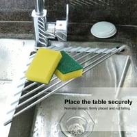 Odvodni stalak za odlaganje sudopera koji može podnijeti veliko opterećenje držač spužve za sudoper Pribor za