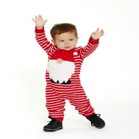 VRIJEME za odmor Baby and Toddler Boys ili Girls Odmor Božićni set odjeće za odjeću za outfit i šešir, 2-komad,
