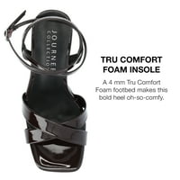 Kolekcija Journee Womens Zorana Tru Comfort pjena sandale s platformom srednje pete