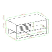 Manor Park Industrial Slat Nacn Nacket stol set, škriljevca siva